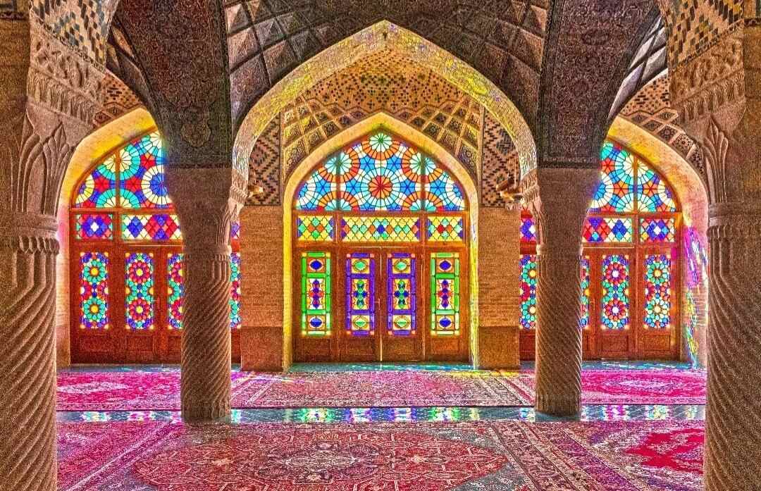 Nasir Al molk Mosque -shiraz-enter persia-compressed